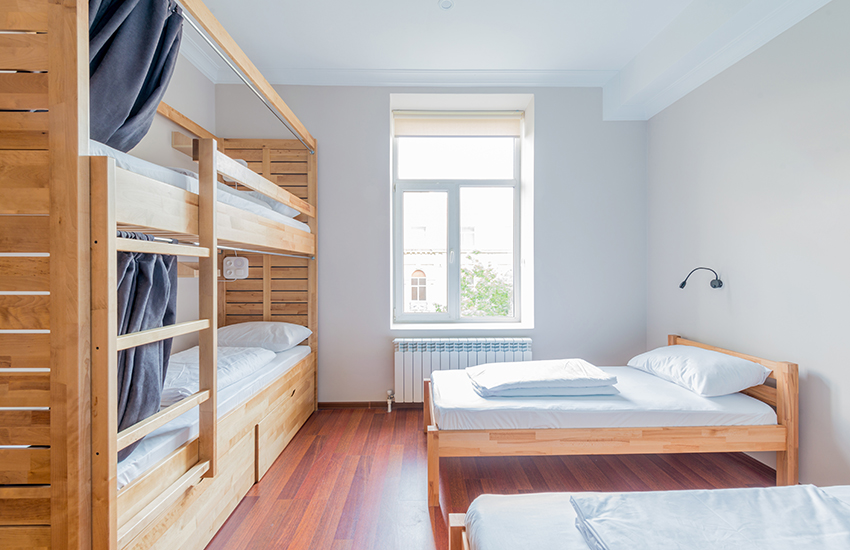 home to college dorm room