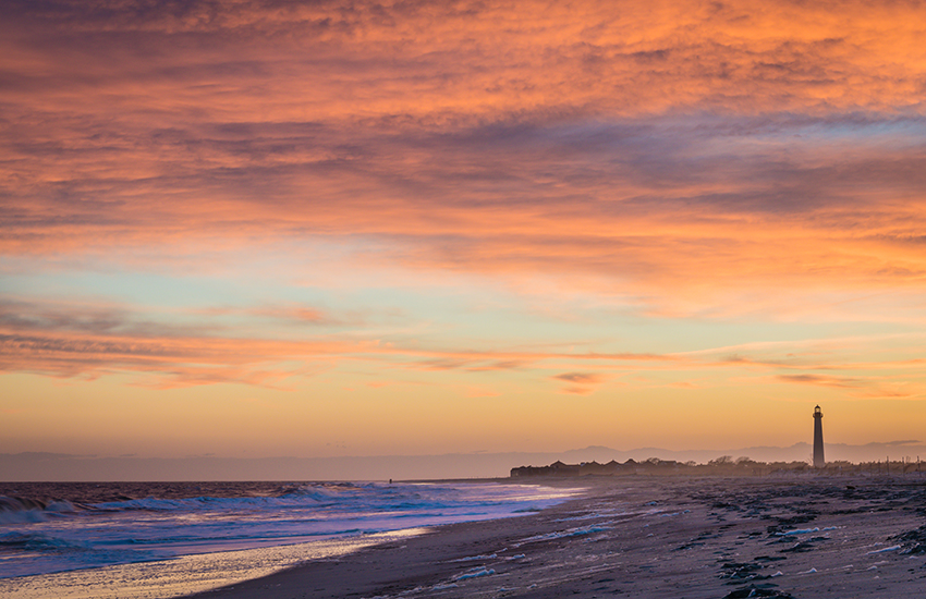 Beach in Cape May, New Jersey