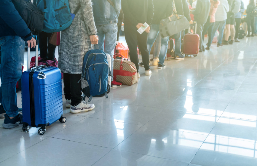 how to avoid long tsa lines