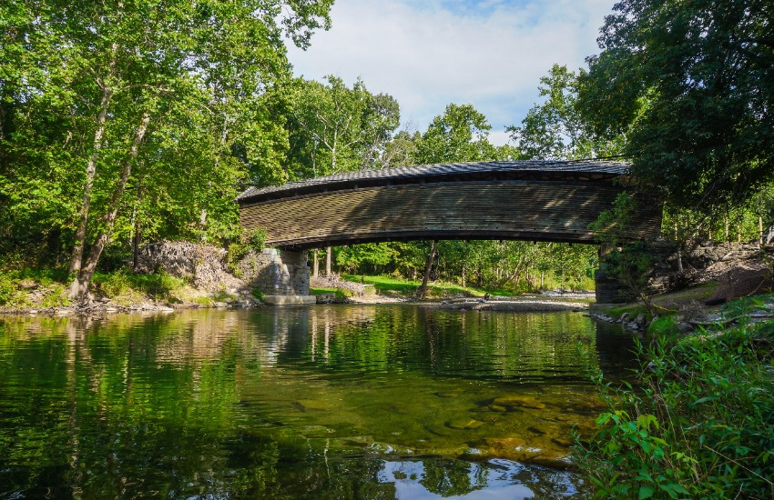 Humpback Covered Bridge, Covington, Virginia